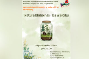 Natura blisko nas – las w słoiku