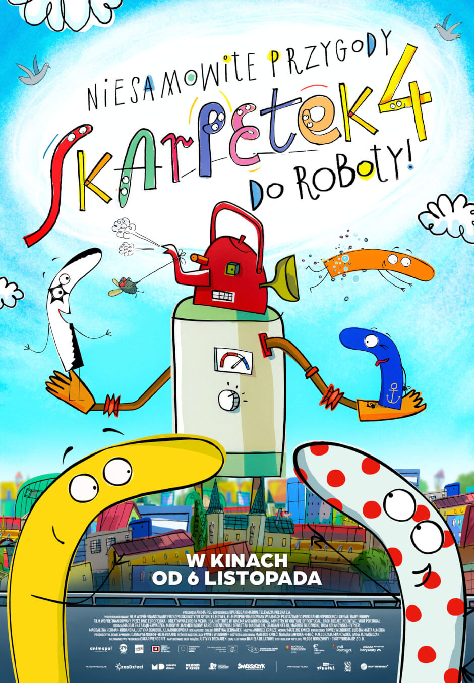 Pierwsze kino: Niesamowite przygody skarpetek 4. Do roboty!