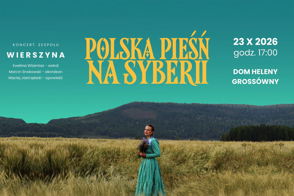 Polska pieśń na Syberii - koncert zespołu Wierszyna
