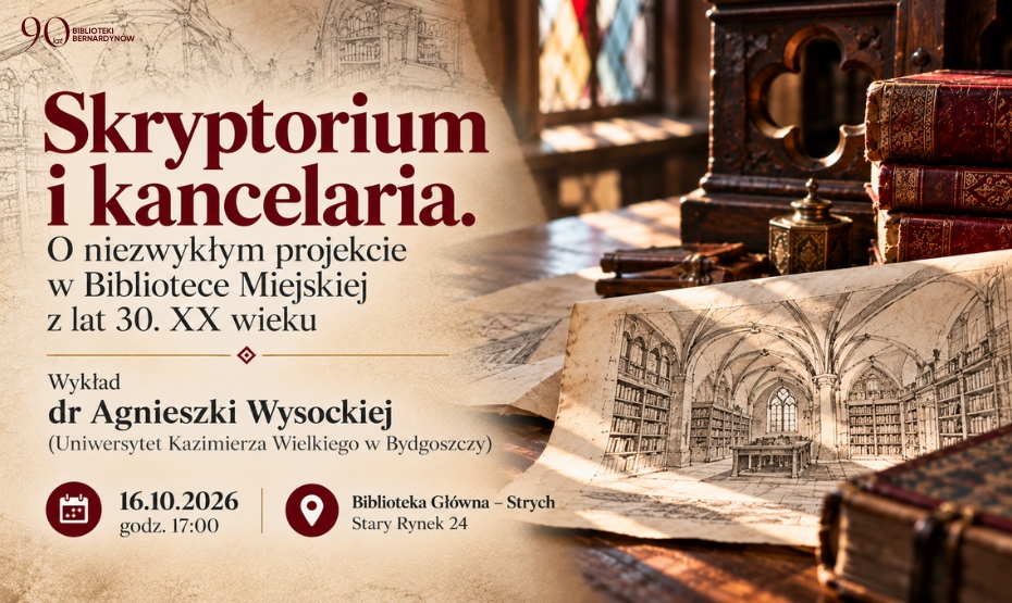 90. lecie Biblioteki Bernardynów - Wykład dr Agnieszki Wysockiej