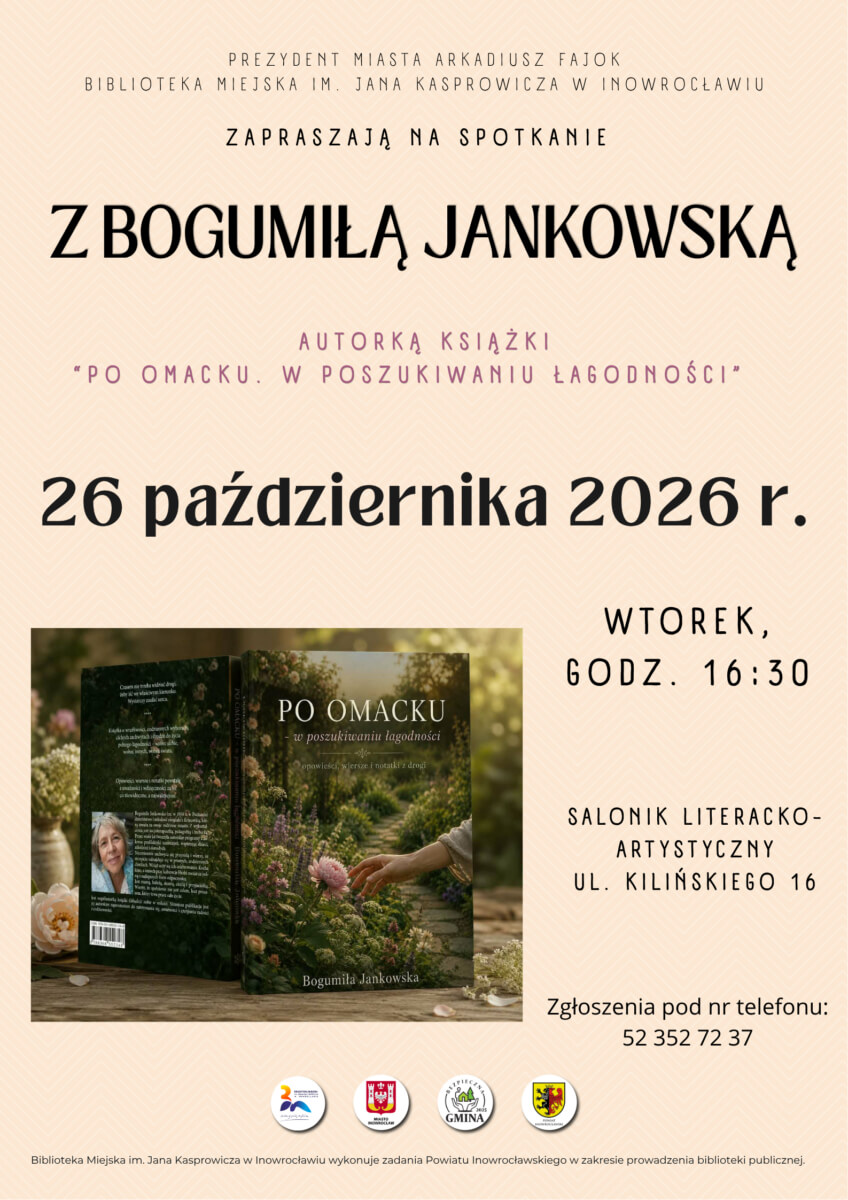 Zatrzymać się, by odnaleźć łagodność – spotkanie z Bogumiłą Jankowską
