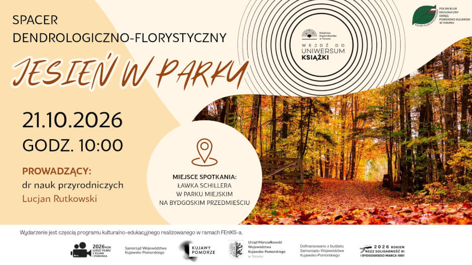 Jesień w Parku. Spacer dendrologiczno-florystyczny - dogrywka