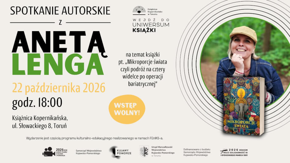 Mikroporcje świata. Spotkanie z Anetą Lenga