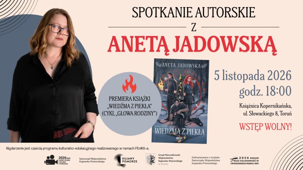 Wiedźma z piekła. Spotkanie z Anetą Jadowską