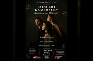 „Garden after Midnight”– koncert promujący płytę zespołu Candor Piano Trio